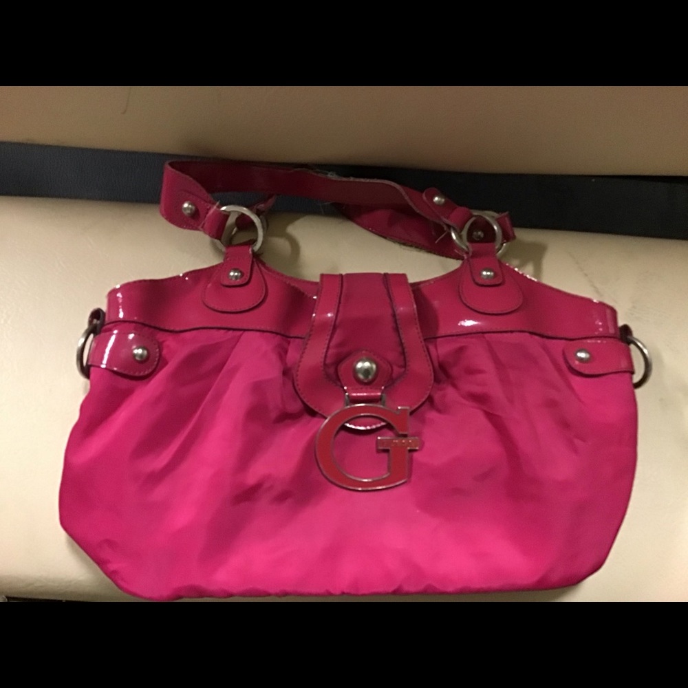 Pink Guess purse